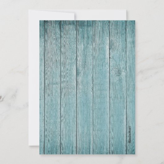 WaldKranz-Vogel-rustikale Land-Jungen-Babyparty Einladung (Rückseite)