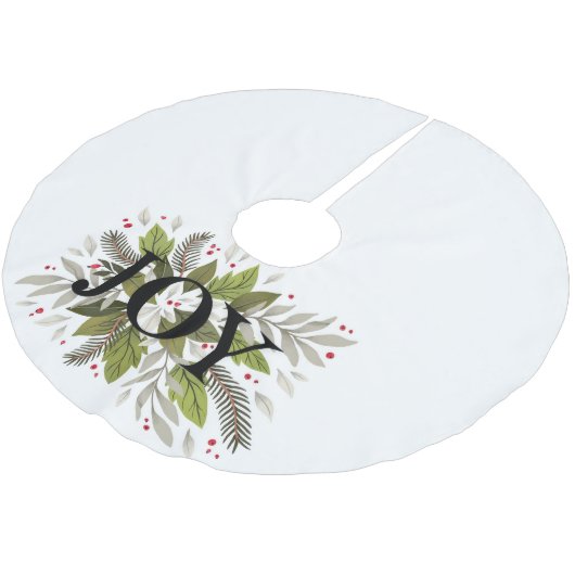 Waldkranzdesign - Weihnachtsbaumrock Polyester Weihnachtsbaumdecke (Schrägansicht)