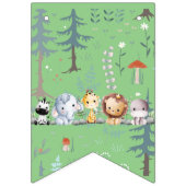 Waldkreaturen, die Banner brennen (Zweite Fahne)