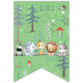 Waldkreaturen, die Banner brennen (Erste Fahne)