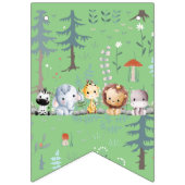 Waldkreaturen, die Banner brennen (Dritte Fahne)