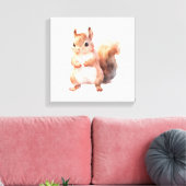 Waldkreaturen Eichhörnchen Leinwanddruck (Insitu (Wohnzimmer))