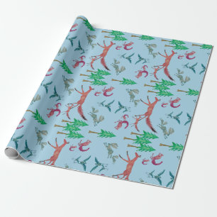 Waldkreaturen Geschenkpapier