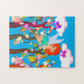Waldkreaturen jigsaw Puzzle (Horizontal)