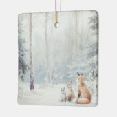Waldkreaturen Keramikornament (Links)
