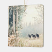 Waldkreaturen Keramikornament (Links)