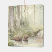 Waldkreaturen Keramikornament (Links)