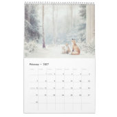 Waldkreaturen: Naturkunst Kalender (Feb 2027)