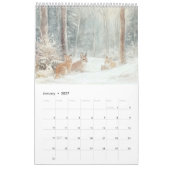 Waldkreaturen: Naturkunst Kalender (Jan 2027)