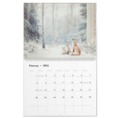 Waldkreaturen: Naturkunst Kalender (Feb 2026)
