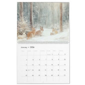 Waldkreaturen: Naturkunst Kalender (Jan 2026)