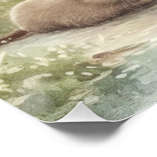 Waldkreaturen Poster (Ecke)