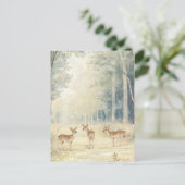 Waldkreaturen Postkarte (Stehend Vorderseite)