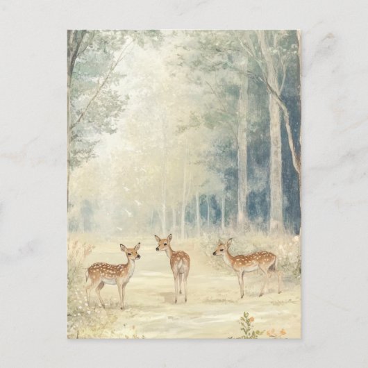 Waldkreaturen Postkarte (Vorderseite)