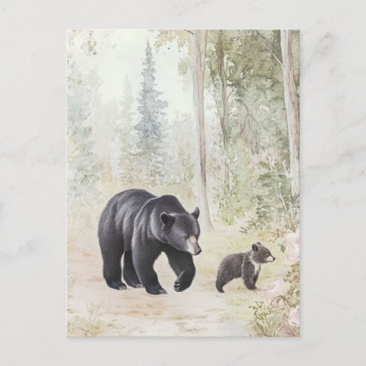 Waldkreaturen Postkarte (Vorderseite)