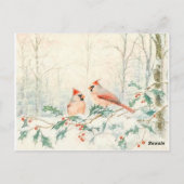 Waldkreaturen Postkarte (Rückseite)