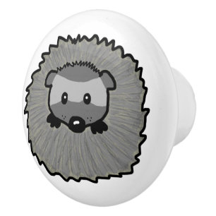 Waldkrester - Igel der besten Waldfreunde Keramikknauf