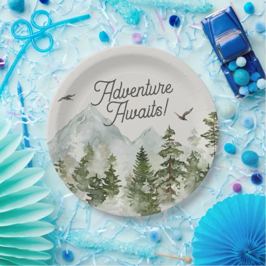 Waldkuchentopf Pappteller (Party)