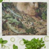 Waldkunst des 16. Jahrhunderts Geschirrtuch (Gefaltet)