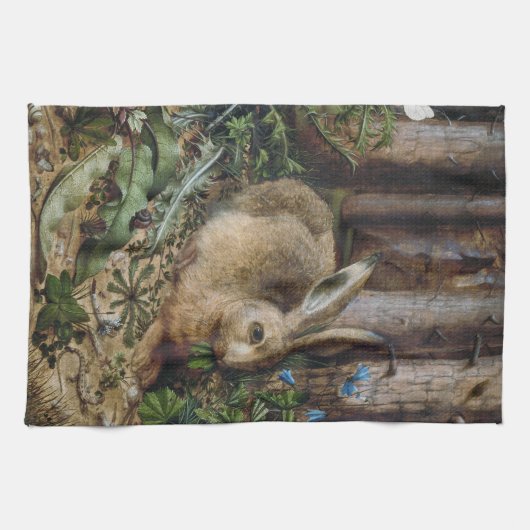 Waldkunst des 16. Jahrhunderts Geschirrtuch (Horizontal)