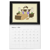 Waldlachen-Kalender Kalender (Feb 2026)