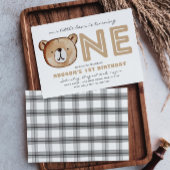 Waldland 1. Geburtstag Einladung | Einladung von B