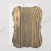 Waldland 1. Geburtstag Waldtiere Grünflächen Einladung (Rückseite)