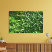 Waldland-Blume Leinwanddruck (Insitu (Wohnzimmer))