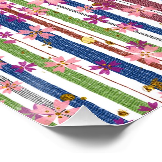 Waldland-Blume Poster (Ecke)