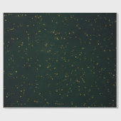 Waldland Cali Grünwald Gold Kleiner Dot Confetti Geschenkpapier (Flach)