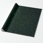 Waldland Cali Grünwald Gold Kleiner Dot Confetti Geschenkpapier (Ungerollt)