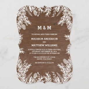 Waldland   Einladung zur Hochzeit