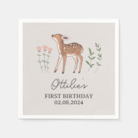Waldland Fauna Blume Geburtstag