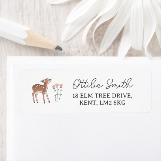 Waldland Fauna Blume Rücksendeadresse (Insitu)