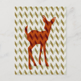 Waldland Fawn Postcard Postkarte