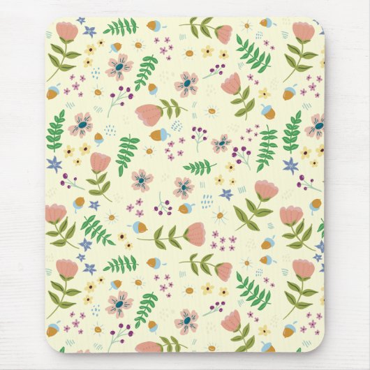 Waldland Floral Mousepad (Vorne)
