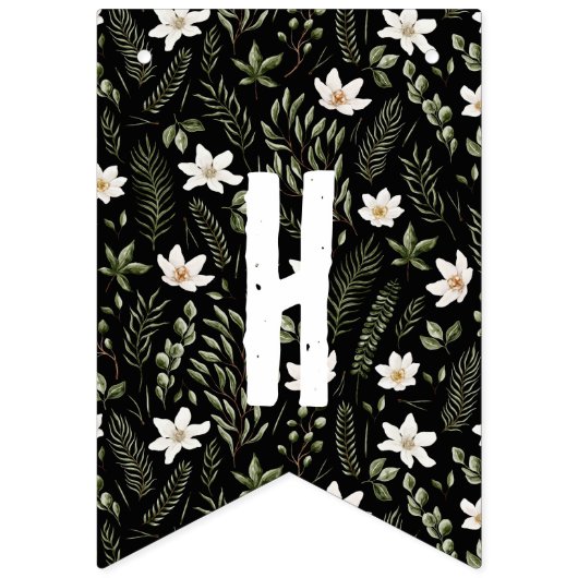 Waldland Foto Birthday Bunting Wimpelkette (Zweite Fahne)