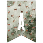 Waldland Foto Birthday Bunting Wimpelkette (Dritte Fahne)