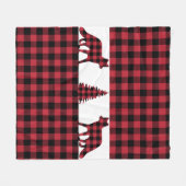 Waldland Fox Fleece Blanket (Vorderseite (Horizontal))