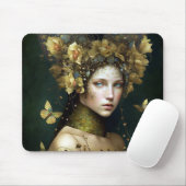 Waldland Grüne Märchen Fantasie Kunst Mousepad (Mit Mouse)