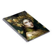 Waldland Grüne Märchen Fantasie Kunst Notizblock (Rechte Seite)