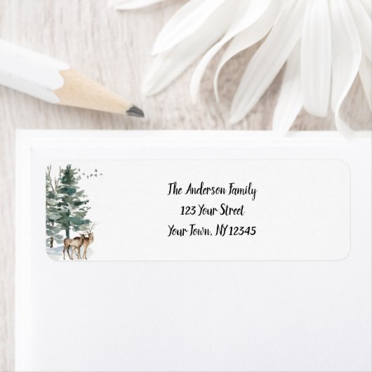 Waldland Hirsche Rücksendeadresse (Insitu)