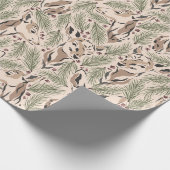 Waldland-Hirschwald Geschenkpapier (Ecke)