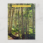 Waldland in der Aspens-Urlaubskarte Feiertagspostkarte (Vorderseite)
