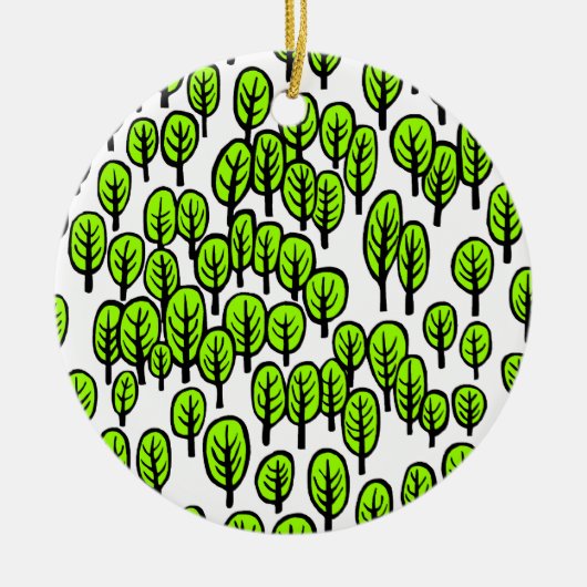 Waldland Keramikornament (Vorne)