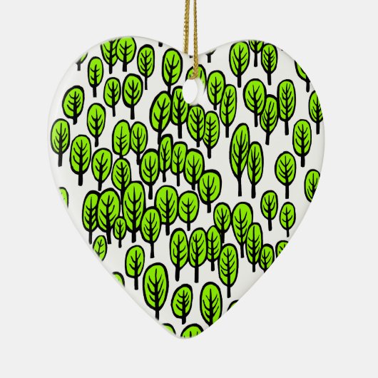 Waldland Keramikornament (Rechts)