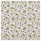 Waldland Nocturnal-Igel Stoff (Muster)