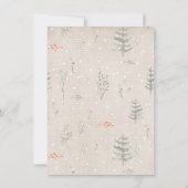 Waldland Onderland Geburtstagspartei Einladung (Rückseite)