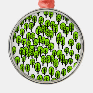 Waldland Ornament Aus Metall