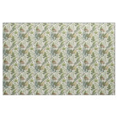 Waldland Pilze Pinecones Ferns Herbstmuster Stoff (Fat Quarter (45,7 x 55,9 cm))